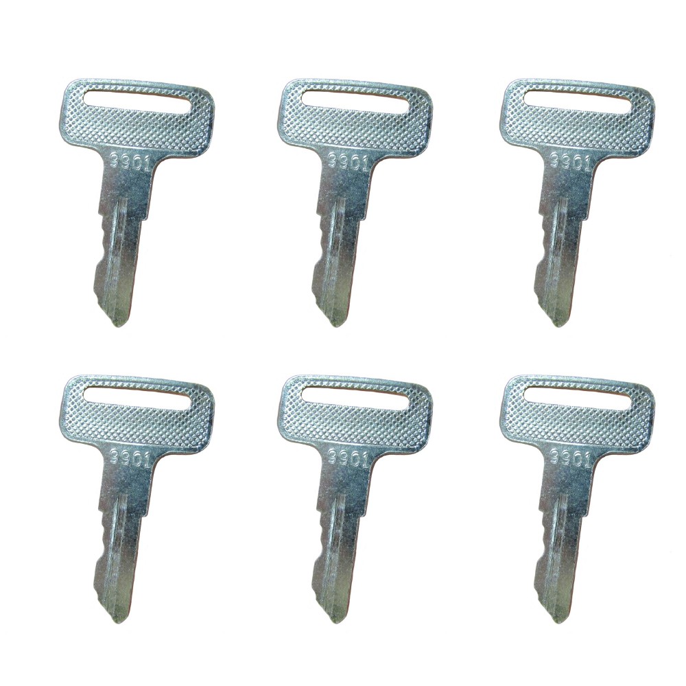 Qty 6: Key(s) Fits JLG Replaces 2860030