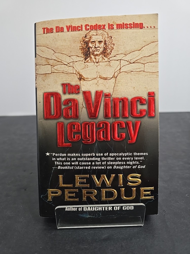 The Da Vinci Legacy by Lewis Perdue (2004, First Tor Mass Market Edition) –...