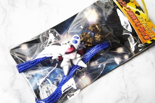 Gundam Qubeley & HyakuShiki Figure Strap Banpresto Vintage Japan Super Robot War
