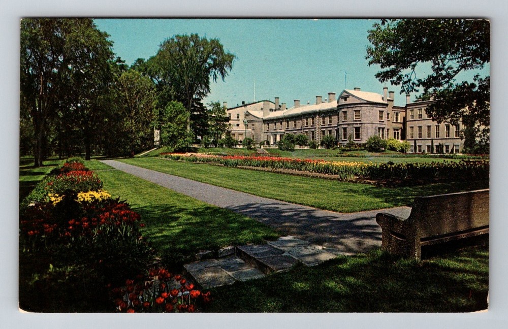 Canada- Ottawa Ontario Governor General's Residence & Gardens Vintage Postcard