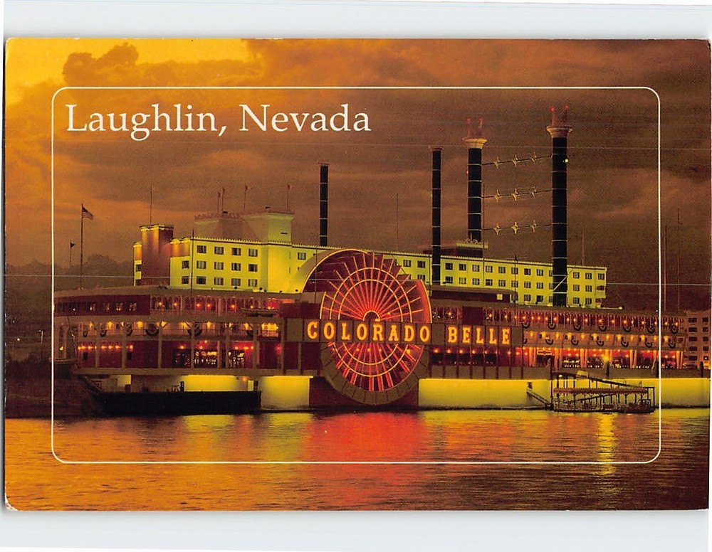 Postcard Colorado Belle Laughlin Nevada USA
