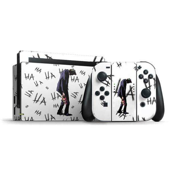 DC Comics The Joker Nintendo Switch Bundle Skin - HAHAHA - The Joker