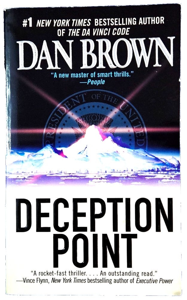 Deception Point: By Dan Brown Paperback Free Shipping Book