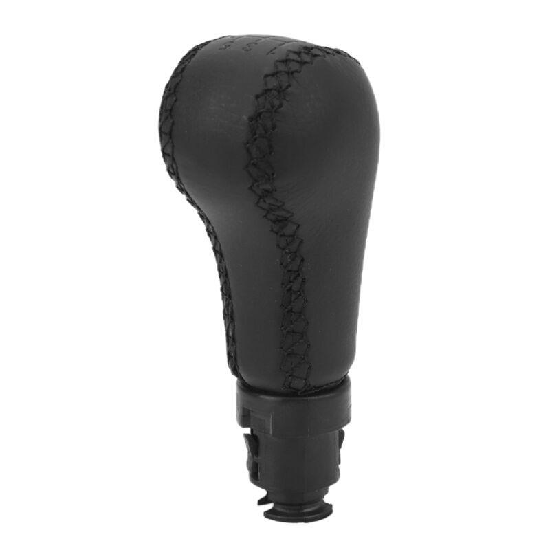 6 Manual Car Gear Knob Black Auto Parts Lever Head Universal Fit