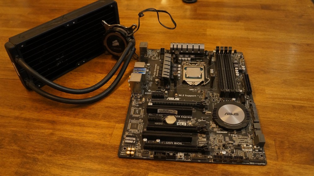 Intel i7-4790K + ASUS Z97-AR Motherboard + Corsair AIO CPU Cooler