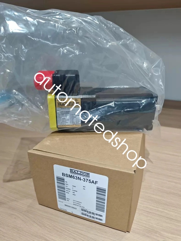 1PC NEW BALDOR BSM63N-375AF Servo motor Shipping DHL or FedEX