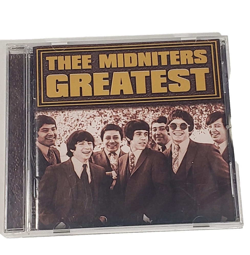 Thee Midniters Greatest 2002 CD   Thump Rec.1st pressing Chicano Rock Tested VG