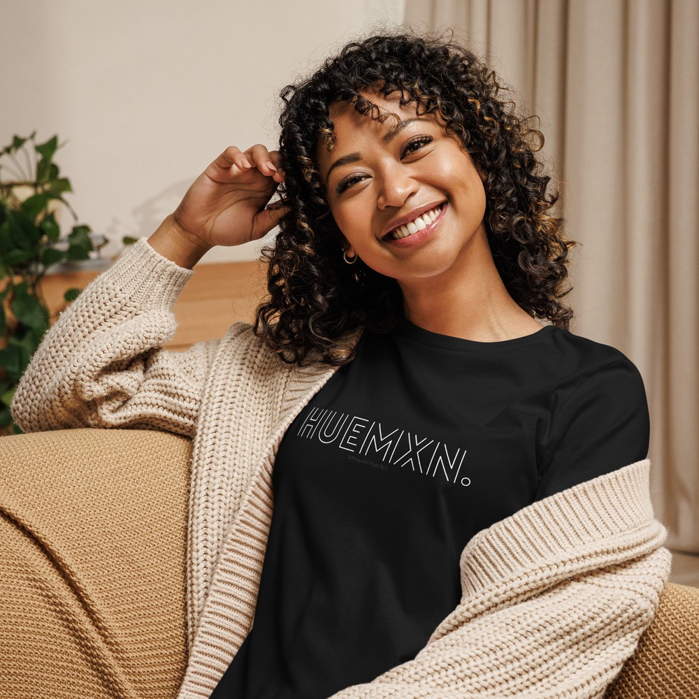HUEMXN - Women's Relaxed T-Shirt, Designed by Peace Lovers Global