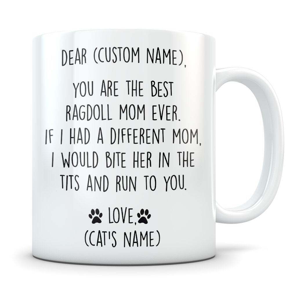 Ragdoll Cat Gift For Women Ragdoll Cat Gifts Ragdoll Cat Mom Ragdoll Mug Ragdoll