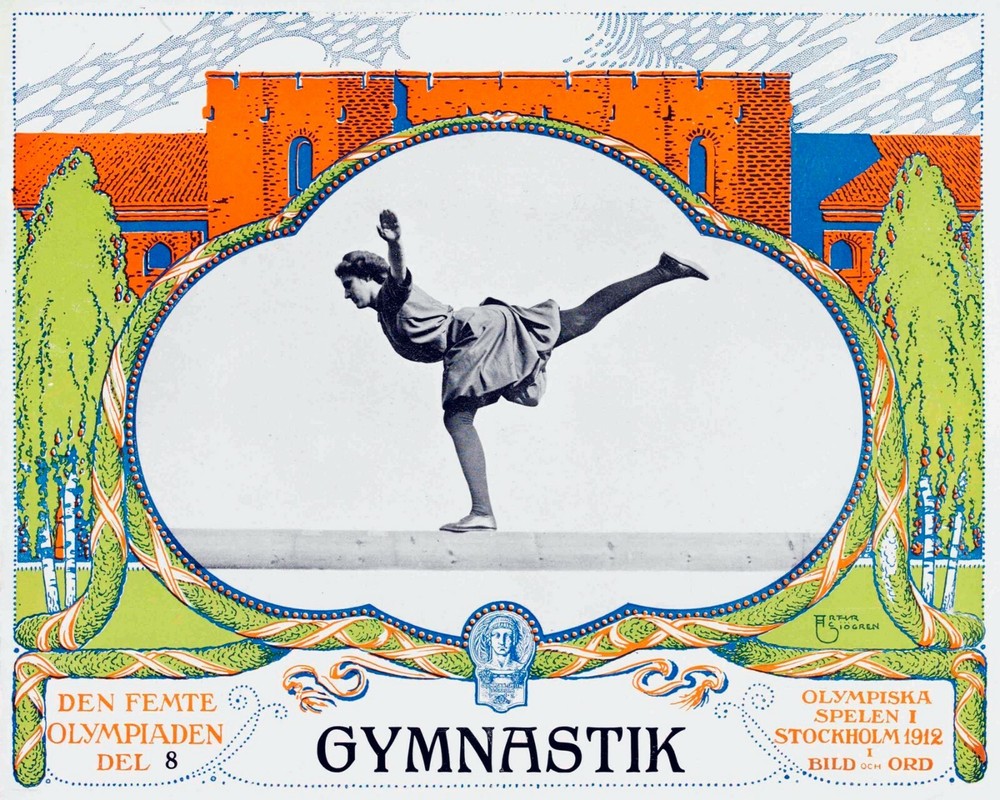 Decoration Poster.Home room art.Interior design.Gymnastic Bar.Vintage style.7459