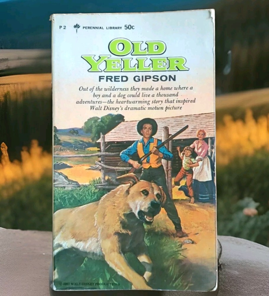 Vintage Old Yeller By Fred Gipson (1964, First Perennial Ed.) Great Condition PB