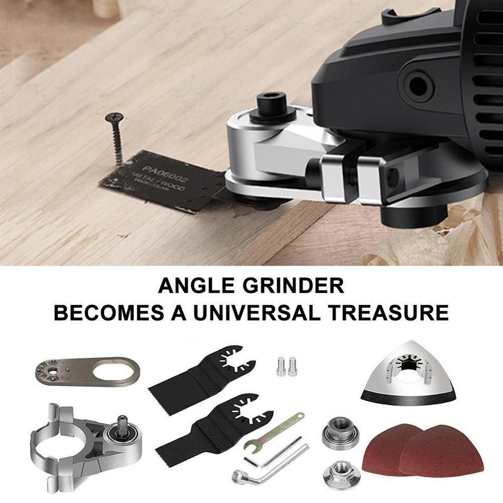 Angle Grinder Conversion Universal Head Adapter M10 Tool Thread Oscillating L д⭐