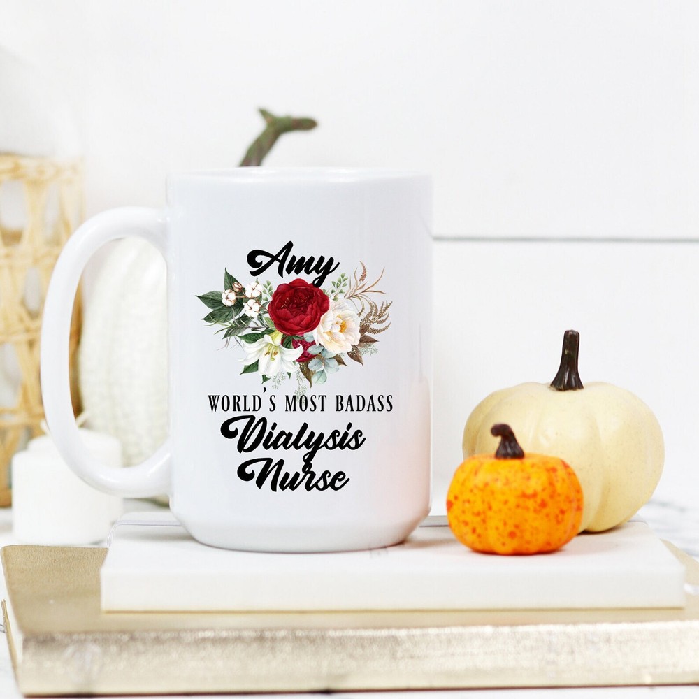 Dialysis Nurse Gift For Women Dialysis Nurse Mug Retirement Gift Birthday Gift