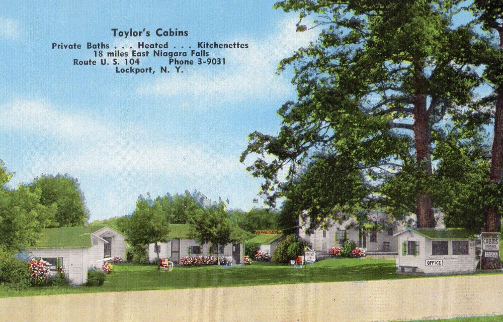 Taylor's Cabins in Lockport NY OLD