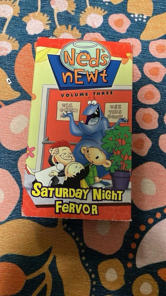 Ned’s Newt Volume 3 Saturday Night Fervor VHS 1999 Kids Cartoon