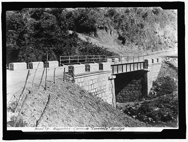 Photo:Bayamon Puerto Rico 1912 Convento Bridge Road Construction