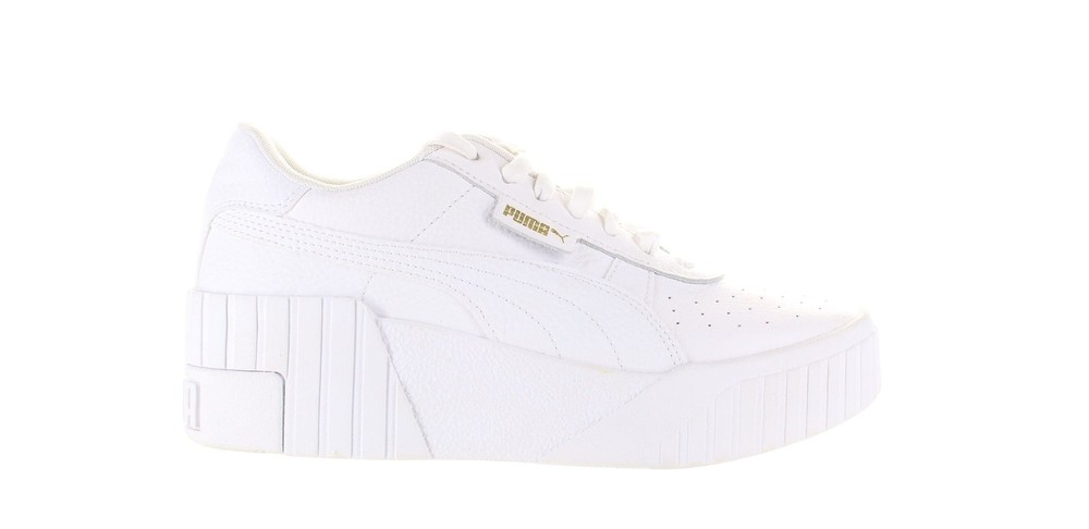 PUMA Womens Cali White Fashion Sneaker Size 8.5 (6956629)