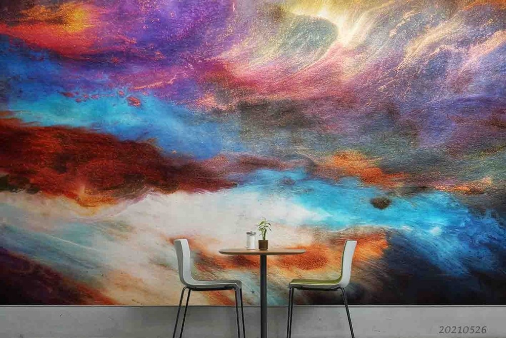 3D Abstract Oil Painting Wall Murals Wallpaper Murals Wall Sticker