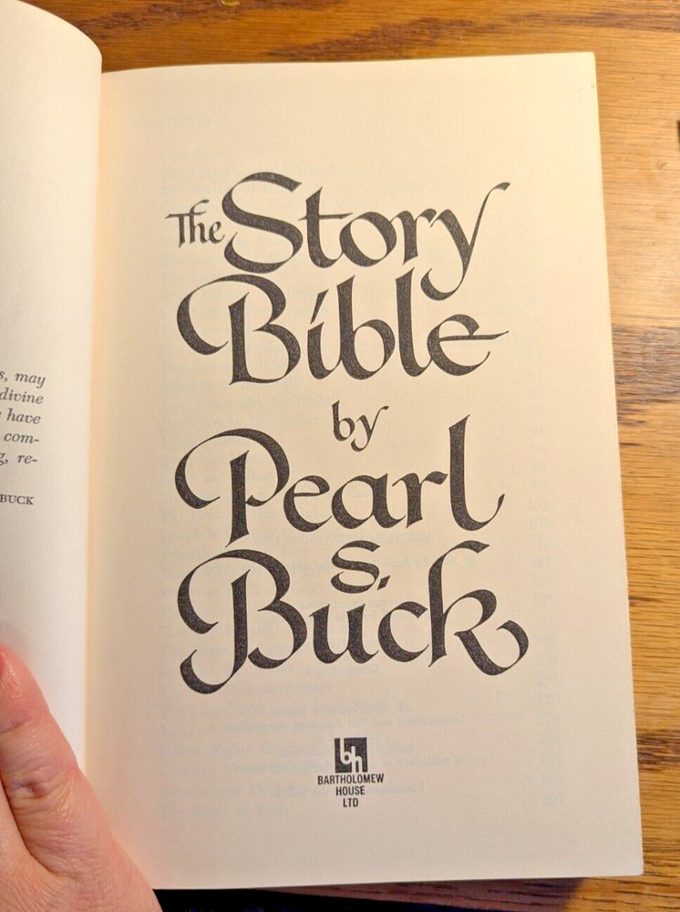 The Story Bible by Pearl S. Buck, 1971