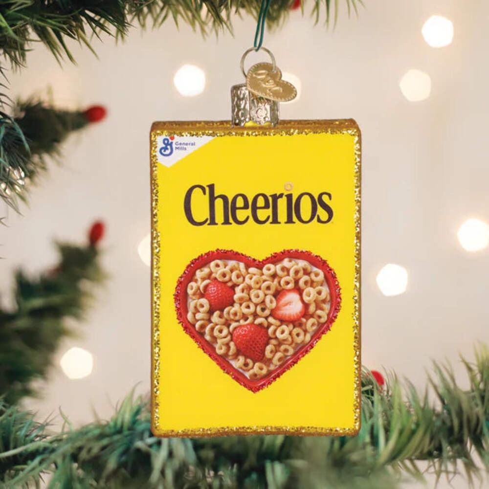 Cheerios Cereal Box Ornament