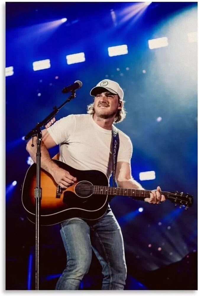 Morgan Wallen Poster, Guitar, Singer, Music Wall Art, Gift