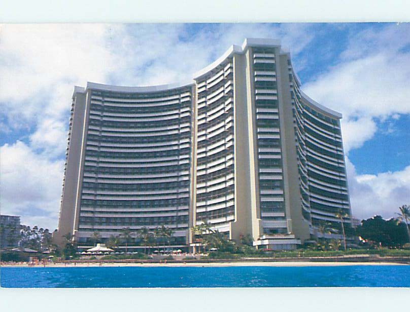 Unused 1980's SHERATON HOTEL Waikiki - Honolulu Hawaii HI c1178@
