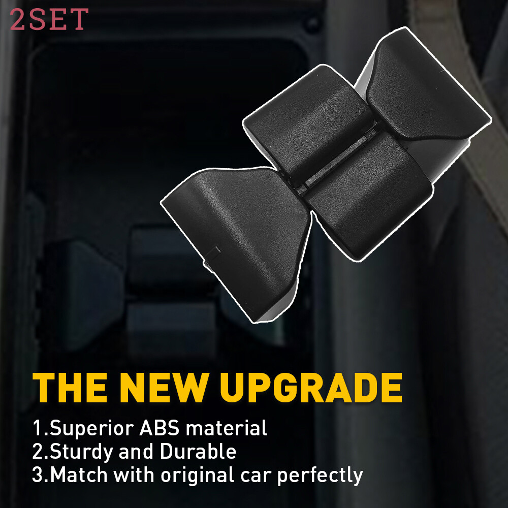 2set Center Console Cup Holder Insert Divider for TOYOTA HIGHLANDER Black 556044