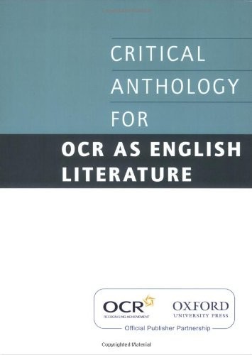 Critical Anthology for OCR AS English Literature by Various Paperback Book TheFREE US DELIVERY | ISBN: 0198386966 | Quality Books