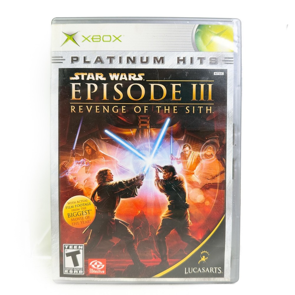 Star Wars Episode III: Revenge of The Sith - Microsoft Xbox - Complete In Box