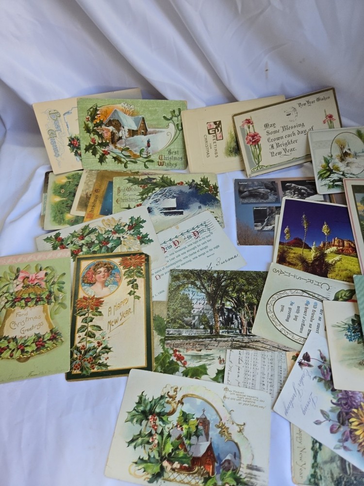Christmas Xmas/others Postcard Old Vintage Card View