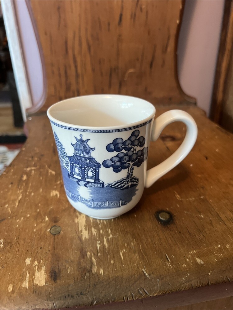 Johnson Bros Blue Willow Coffee/Tea Mug Cup England Earthenware ~ Replacement