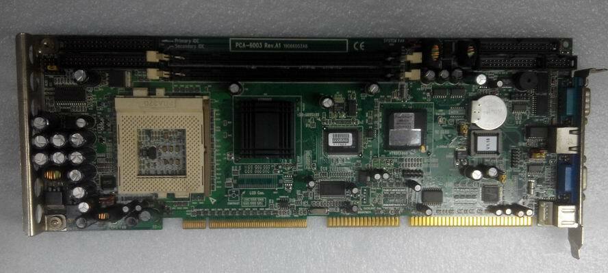1PC Used test OK Advantech PCA-6003 PCA-6003VE REV.A1 Motherboard #WE76 WX