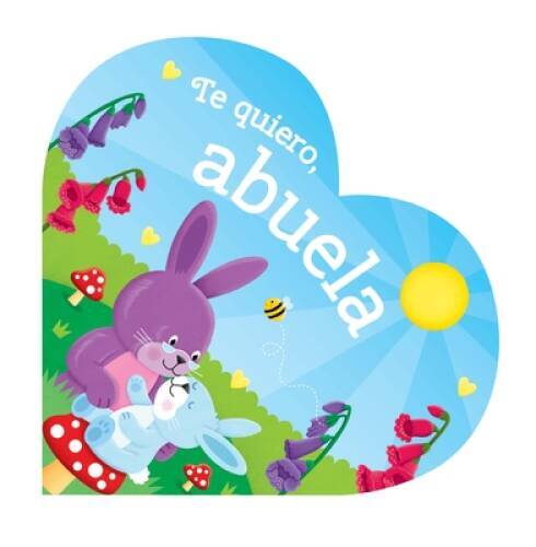 Te Quiero, Abuela (Heart Shaped Board Books) (Spanish Edition) - GOOD-image