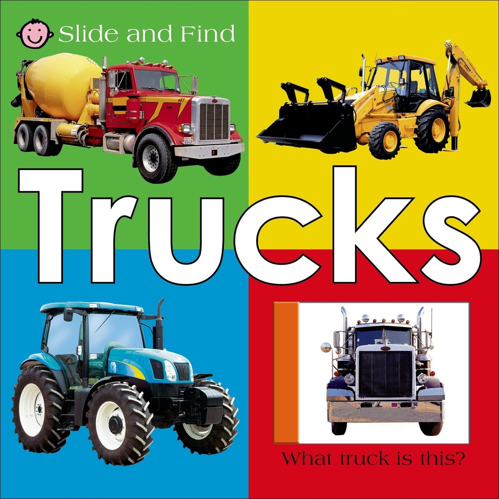 Slide and Find - Trucks - board book Priddy, Roger