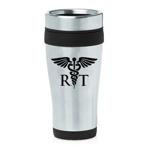 16 oz Radiologic Technologist Travel Coffee Mug for RT Rad Techs