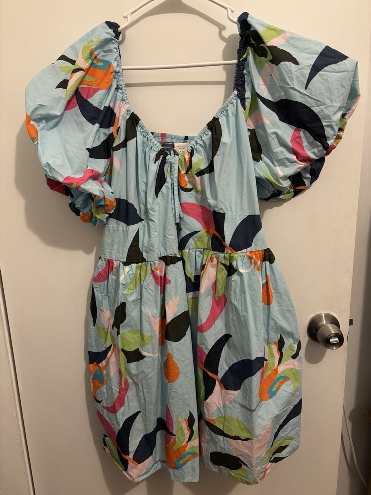 Blue and Pink A New Day Dress Women's Size XL