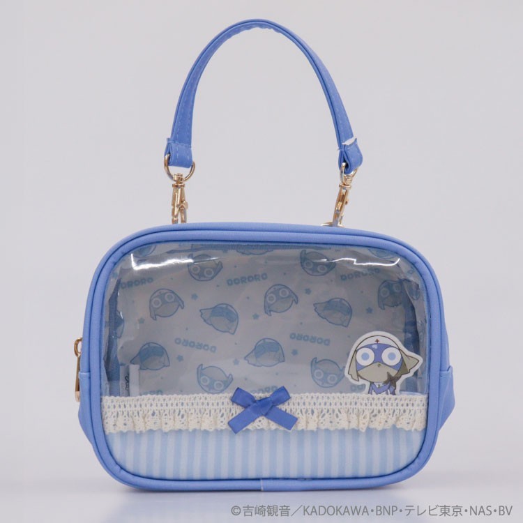Keroro Gunso Sgt. Frog Dororo Clear Display Pouch Case Bag Japan Limited