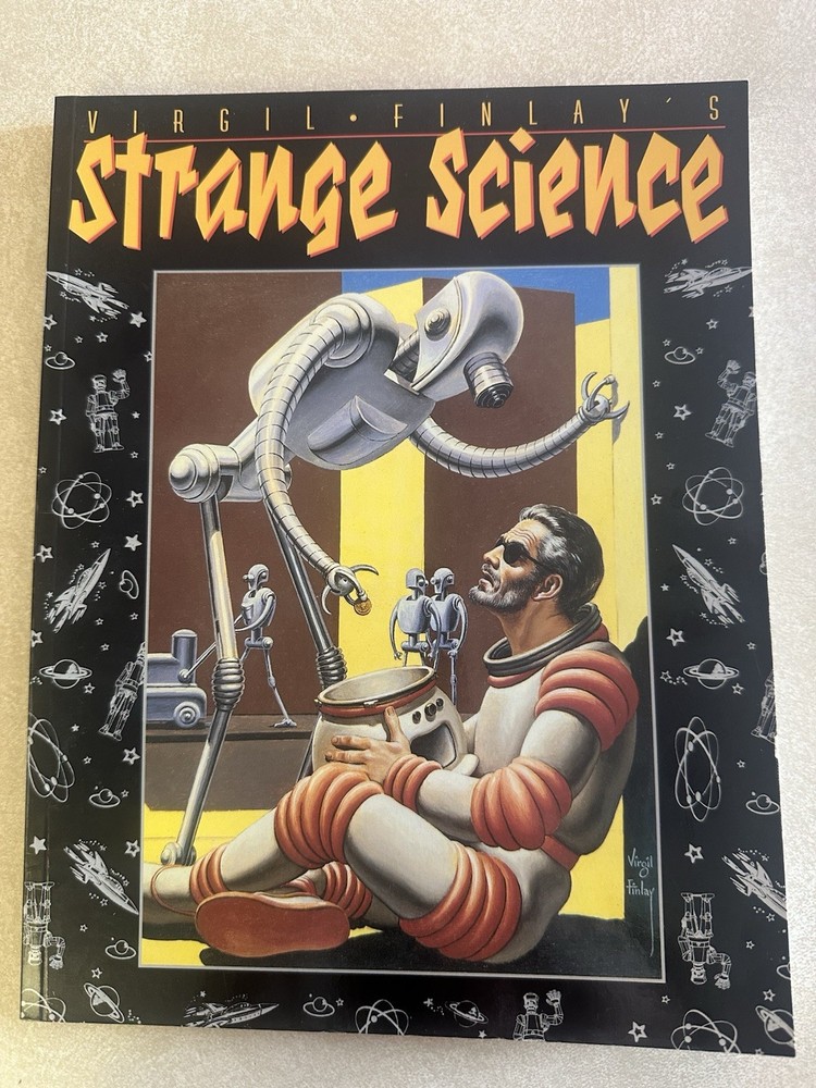 Virgil Finlay's Strange Science 1992 Softcover Book