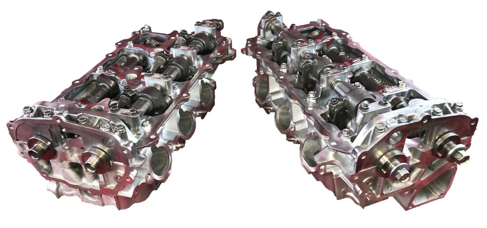 Nissan Infiniti G37 3.7 DOHC V6 Cylinder Heads Cast# EYO Complete 2008 - 2011