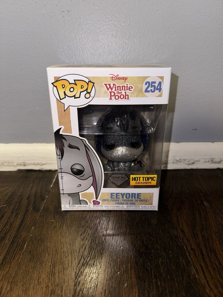 Funko Pop! Vinyl: Disney - Eeyore (Diamond ) Hot Topic (HT) (Exclusive) #254