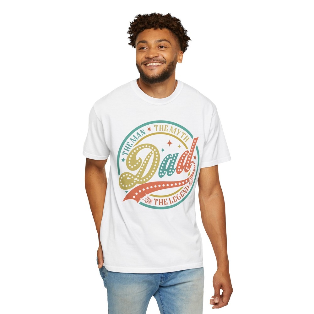 Dad T-Shirt - The Man, The Myth, The Legend Tee, Gift for Father's Day, Unisex