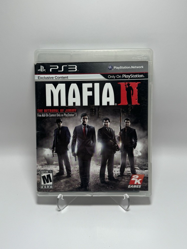 Mafia II (Sony PlayStation 3, 2010) Video Game - CIB - COMPLETE