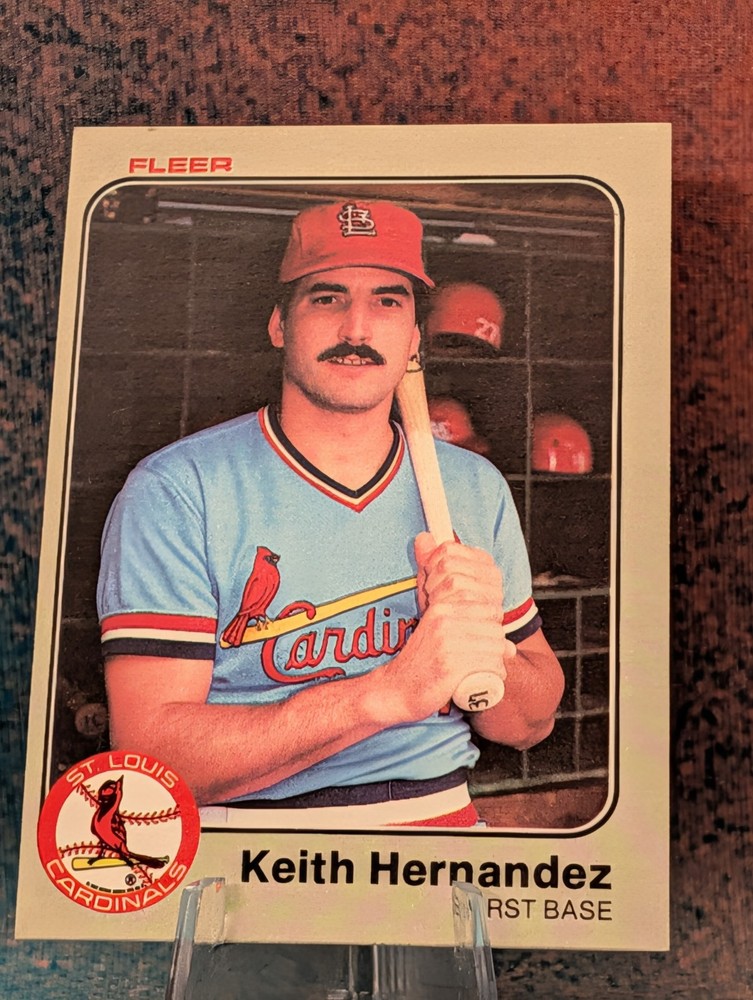 1983 Fleer #8 Keith Hernandez