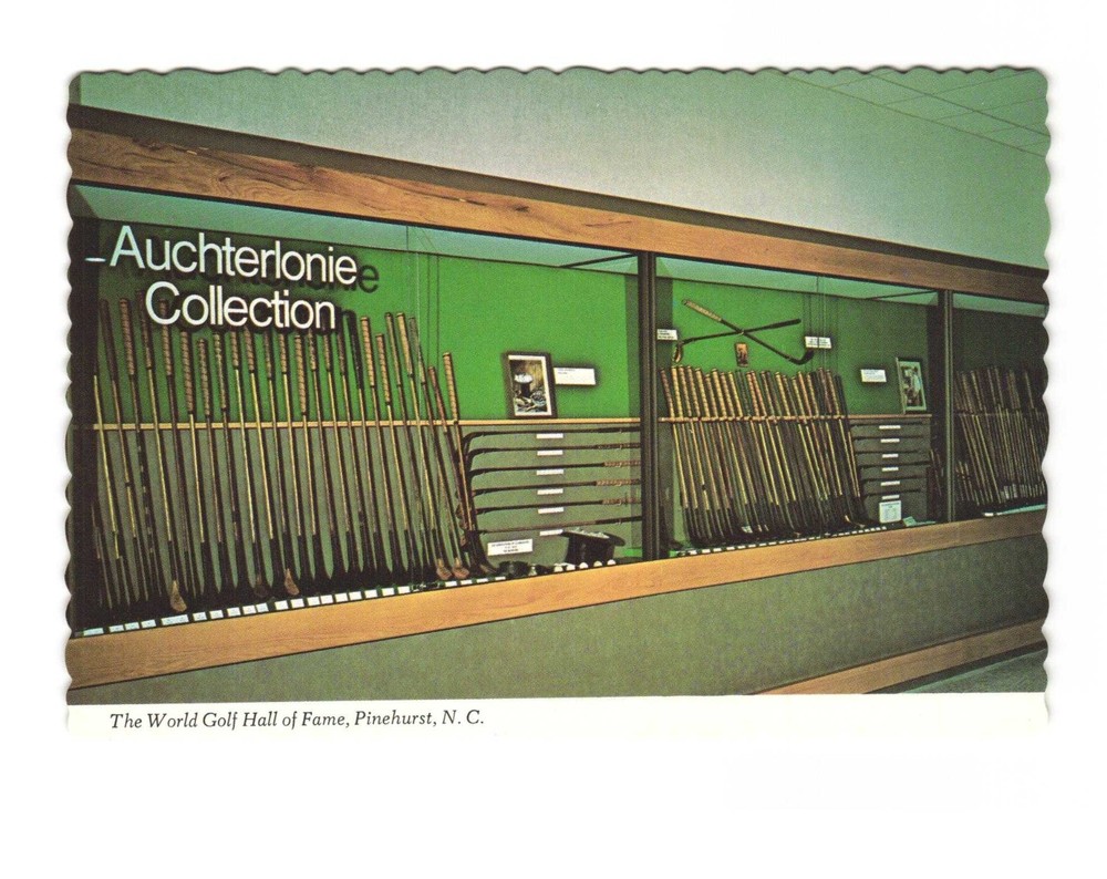 The World Golf Hall of Fame Pinehurst NC vintage postcard unposted