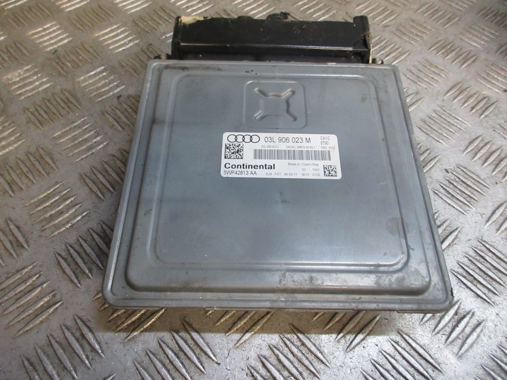 2011 AUDI A3 8P 1.6 TDI SPORT CAYA 5DR MANUAL ENGINE ECU 03L906023M