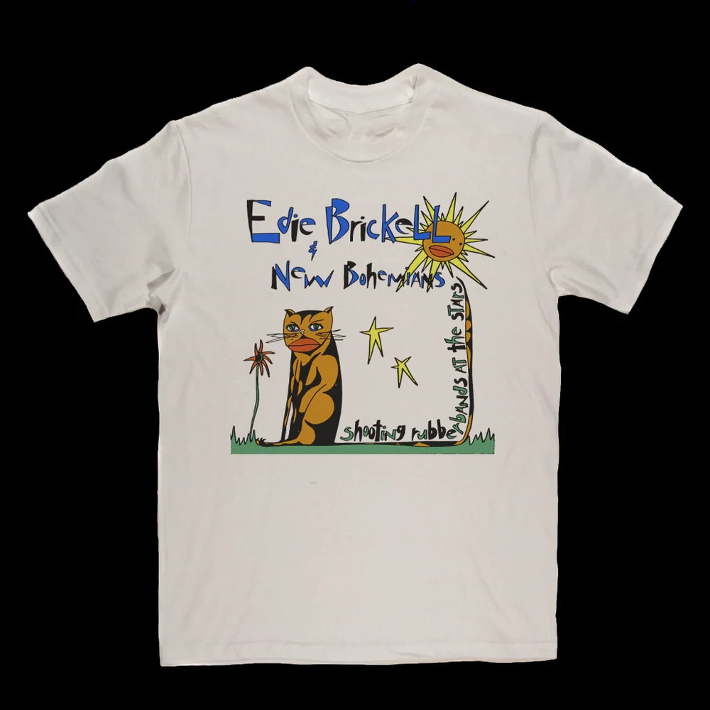 HOT!! vtg Edie Brickell & New Bohemians album T-shirt 2D