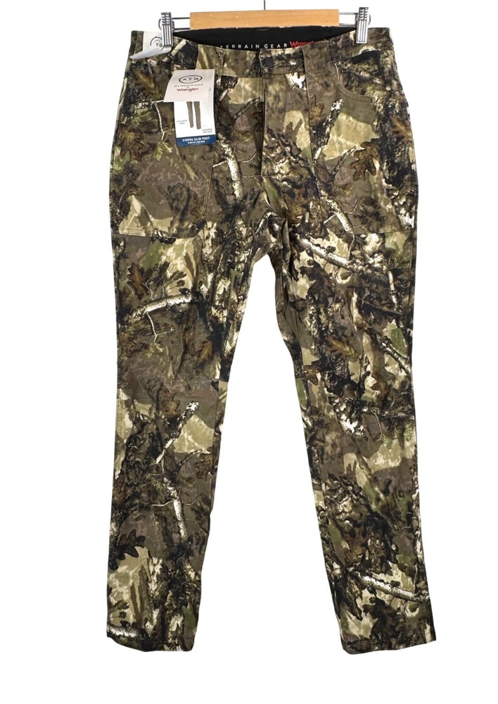 Wrangler Women's Slim Fit High-Rise ATG Canvas Hiking Pants Size 10