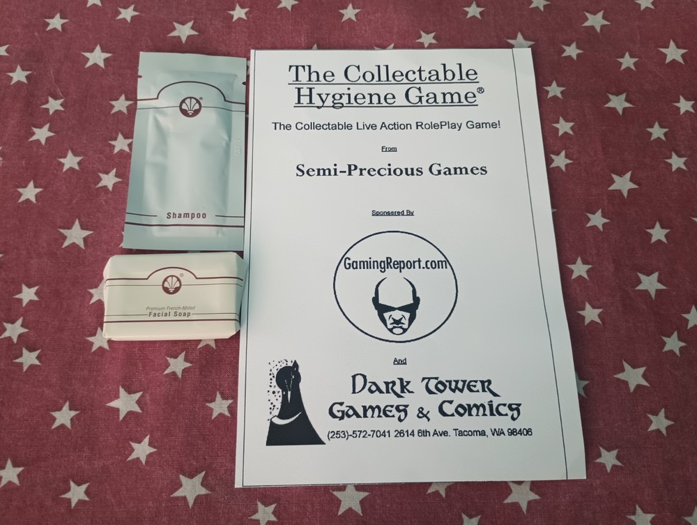 Semi-Precious Games: Rare Game - THE COLLECTABLE HYGIENE GAME