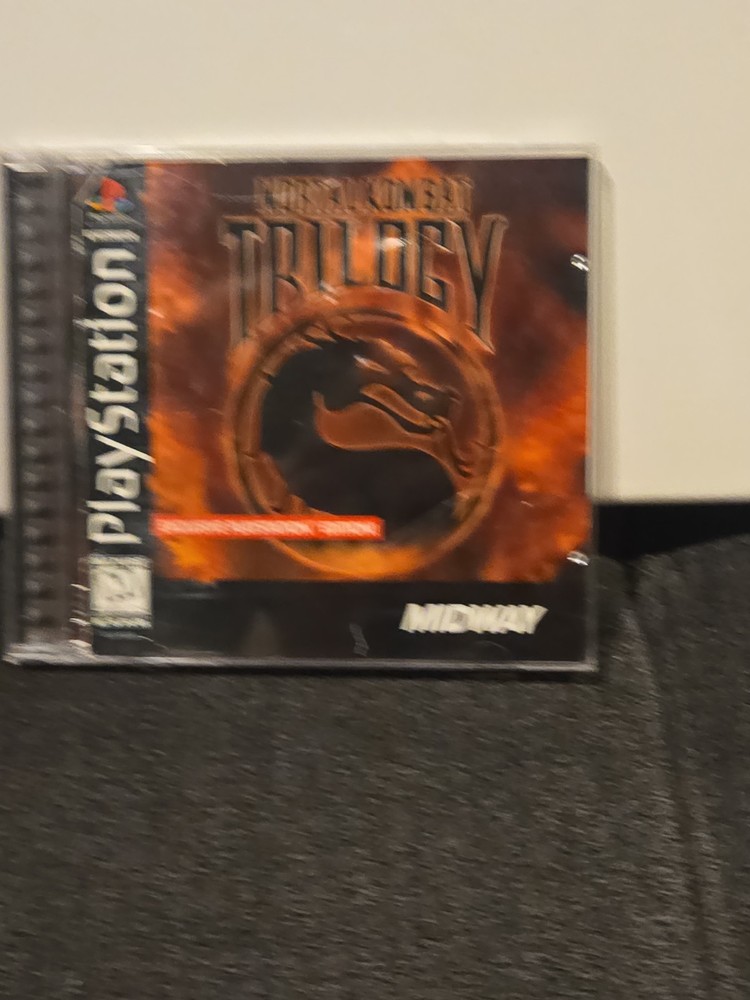 Mortal Kombat Trilogy (PlayStation 1 PS1) Black Label w/ Reg Card Tested See Pic