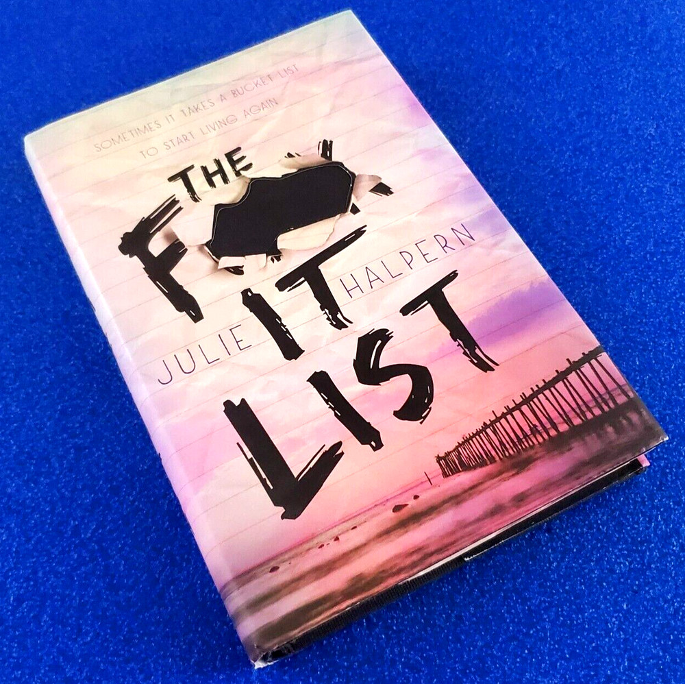 The F- It List Hardcover Death & Loss Grief Fiction Story Free Shipping